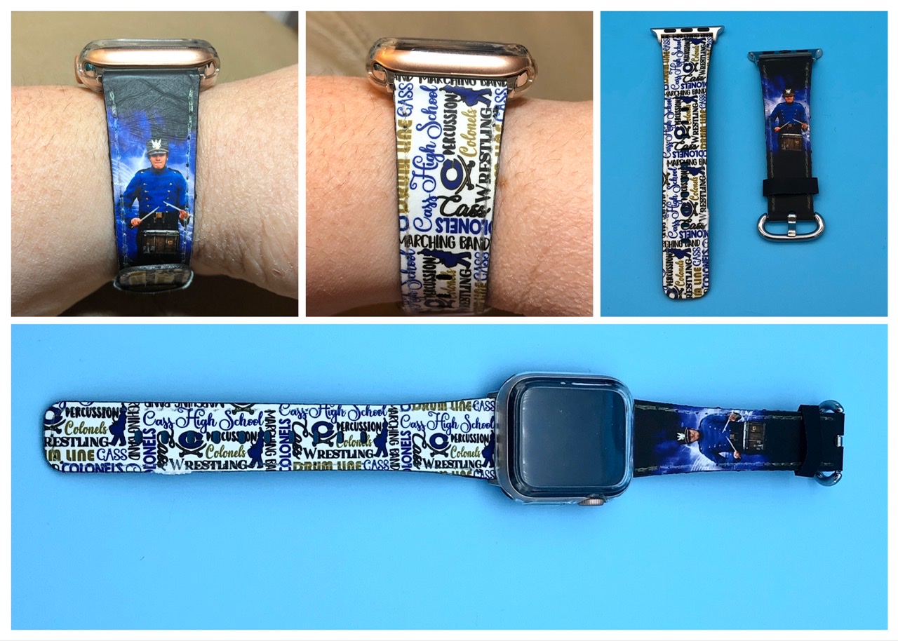 Spirit watch band made with sublimation printing