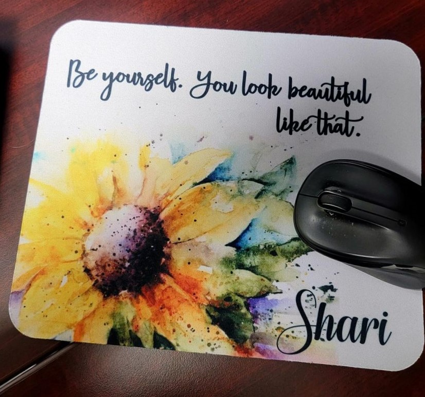 Beautiful Mouse Pad made with sublimation printing