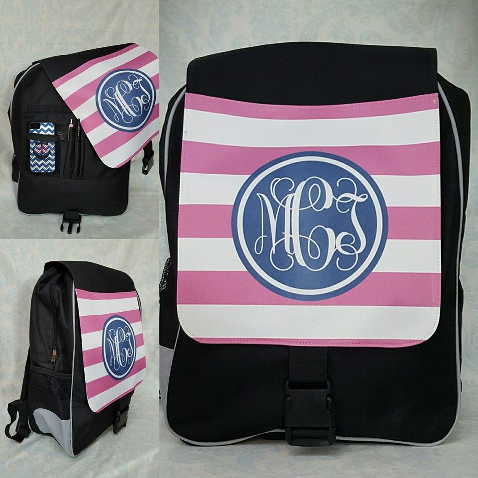 Personalized Backpacks made with sublimation printing