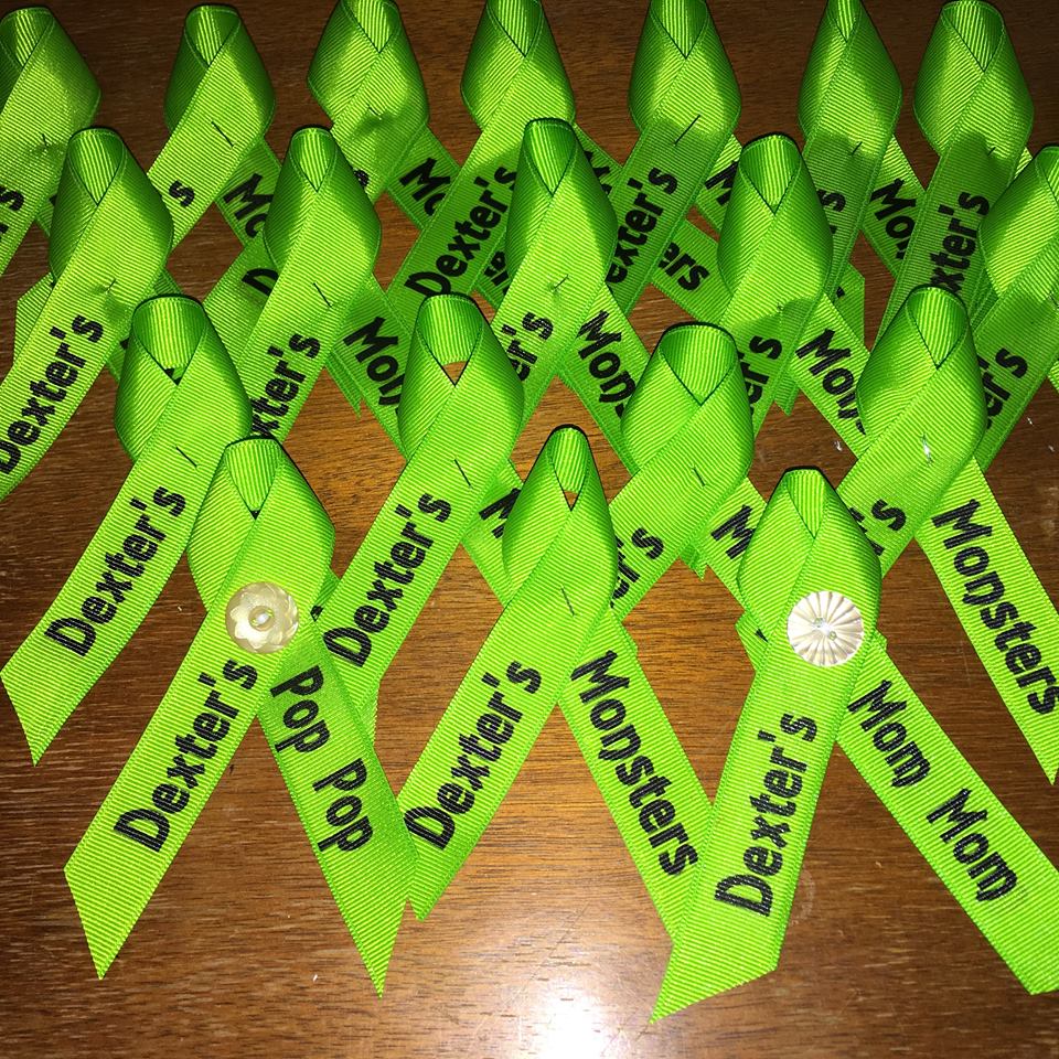 Tribute Ribbons - first attempt made with sublimation printing