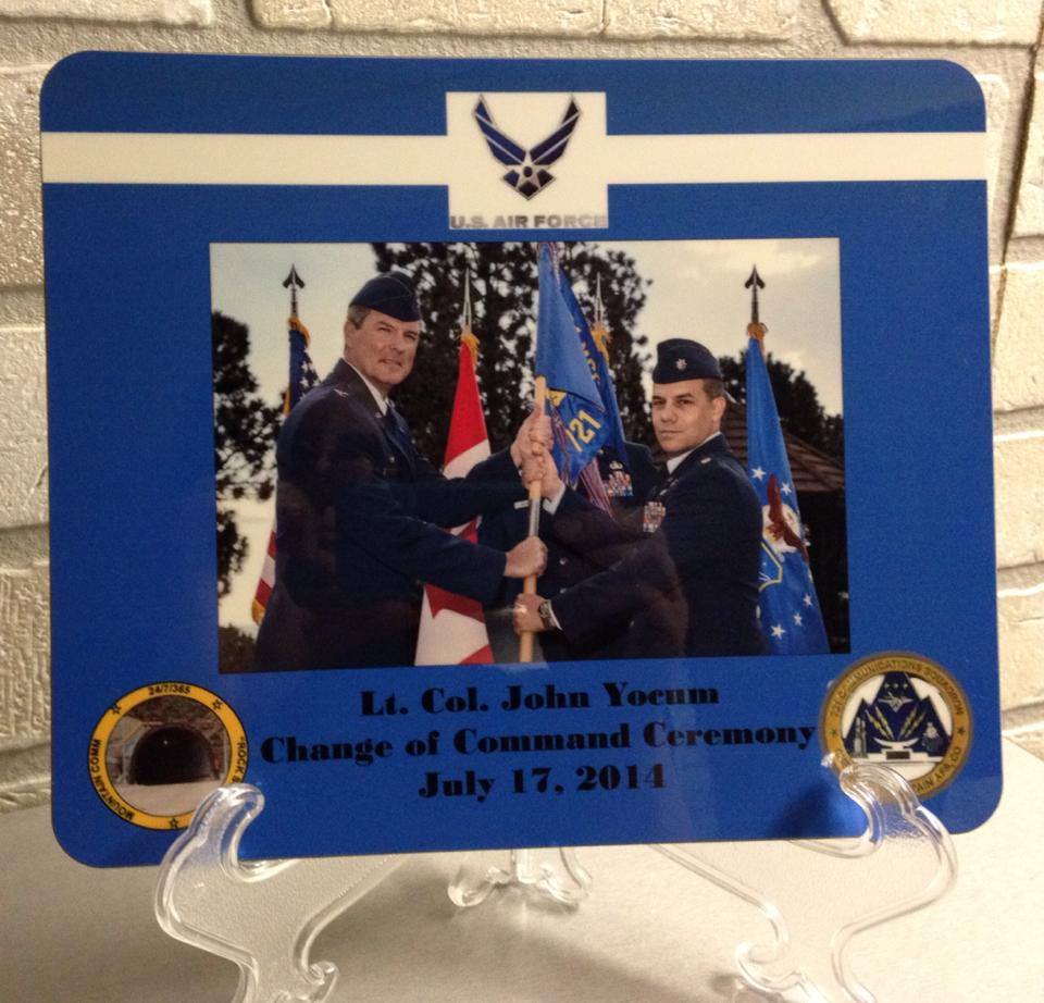 Change of Command made with sublimation printing