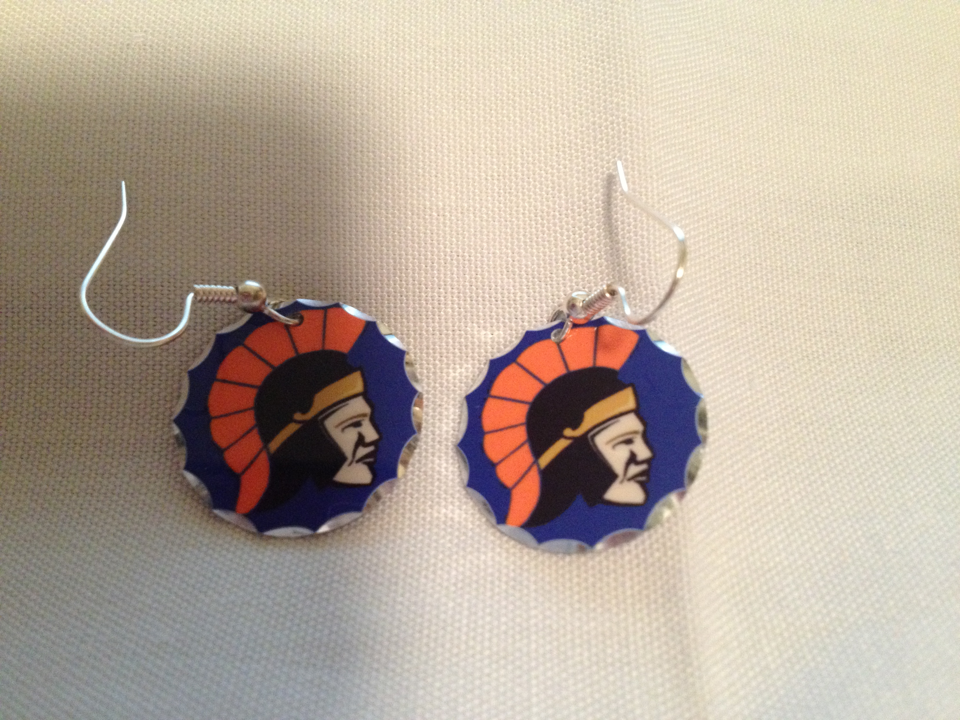 Ear Rings made with sublimation printing