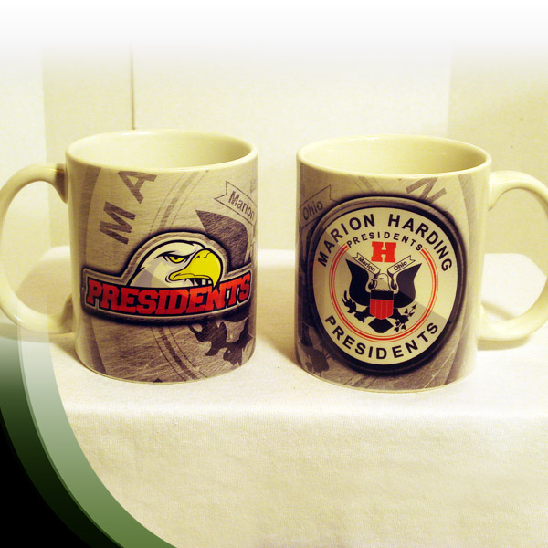 School Coffee Mugs made with sublimation printing