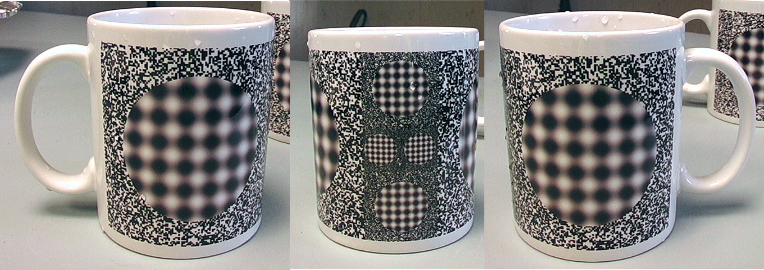 Illusion Mug made with sublimation printing