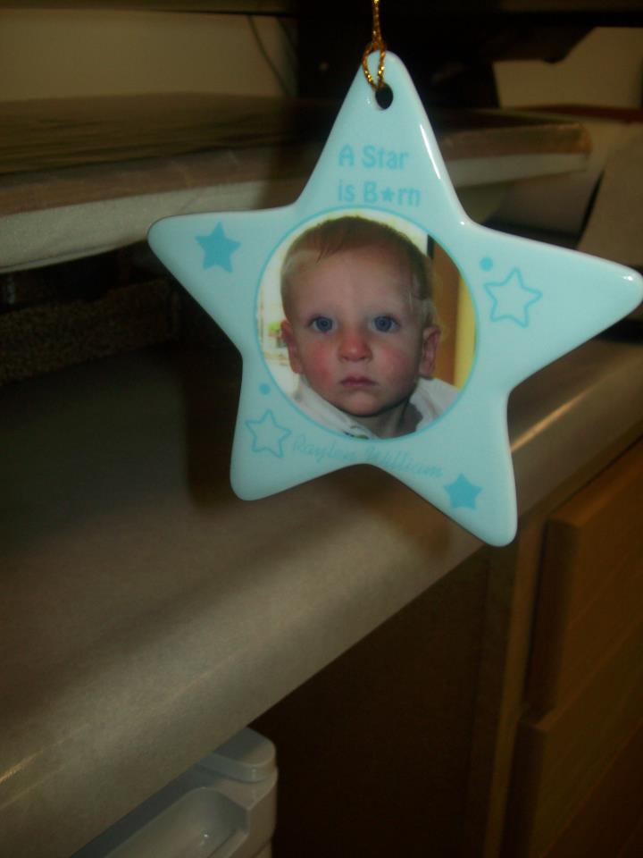 Star ornament made with sublimation printing