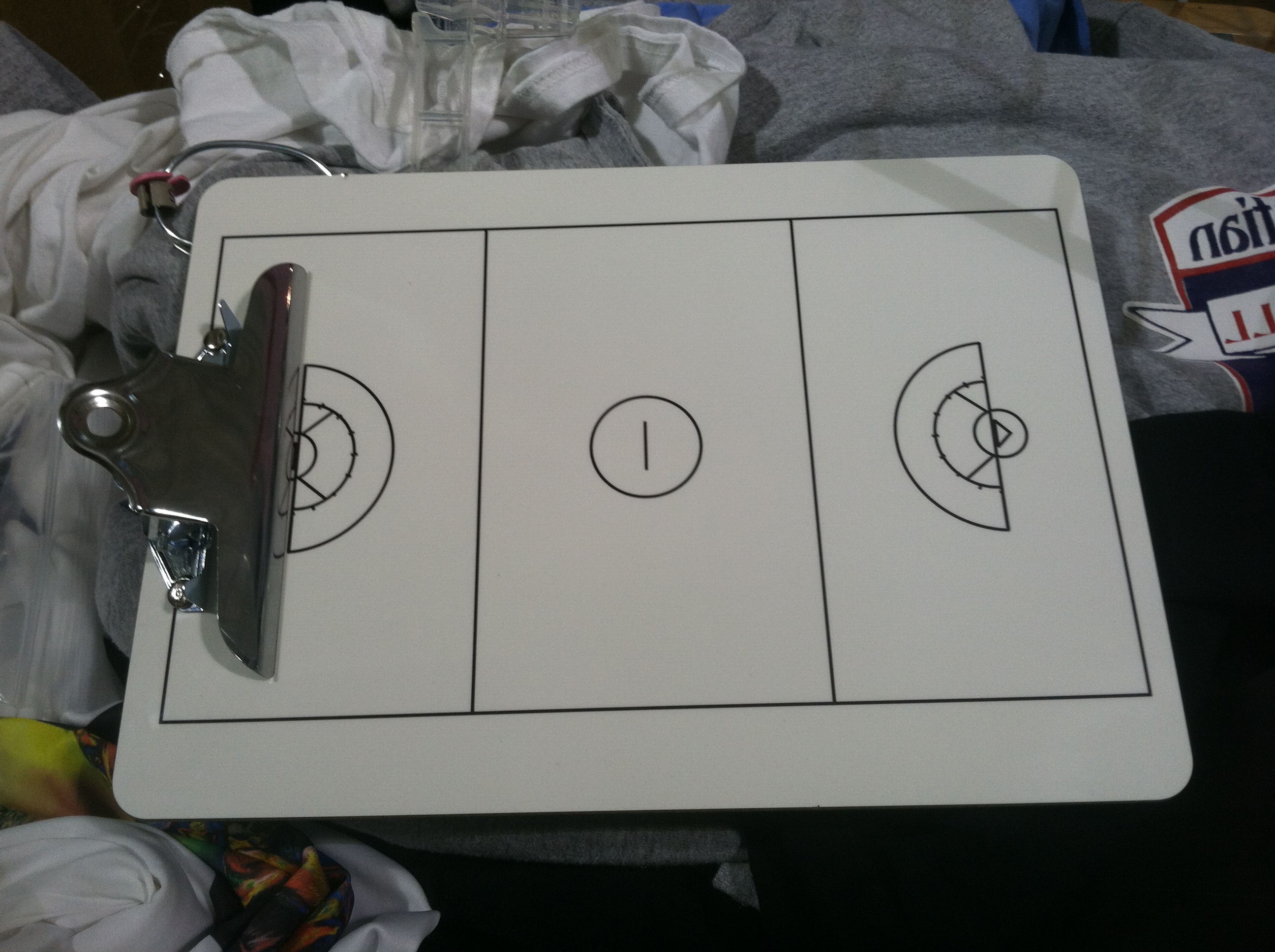 Personalized Coaching Board made with sublimation printing