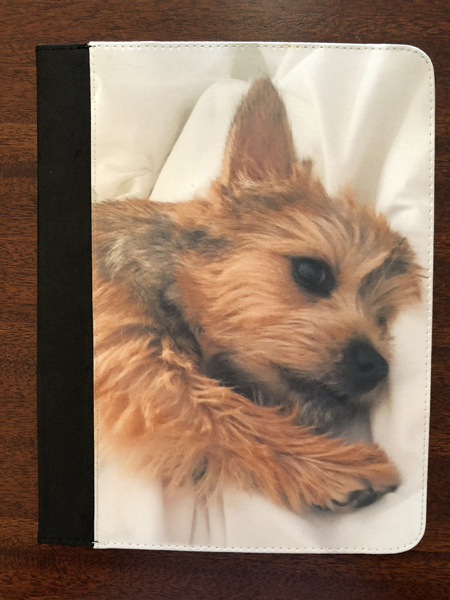 Lilyâ€™s iPad Cover made with sublimation printing