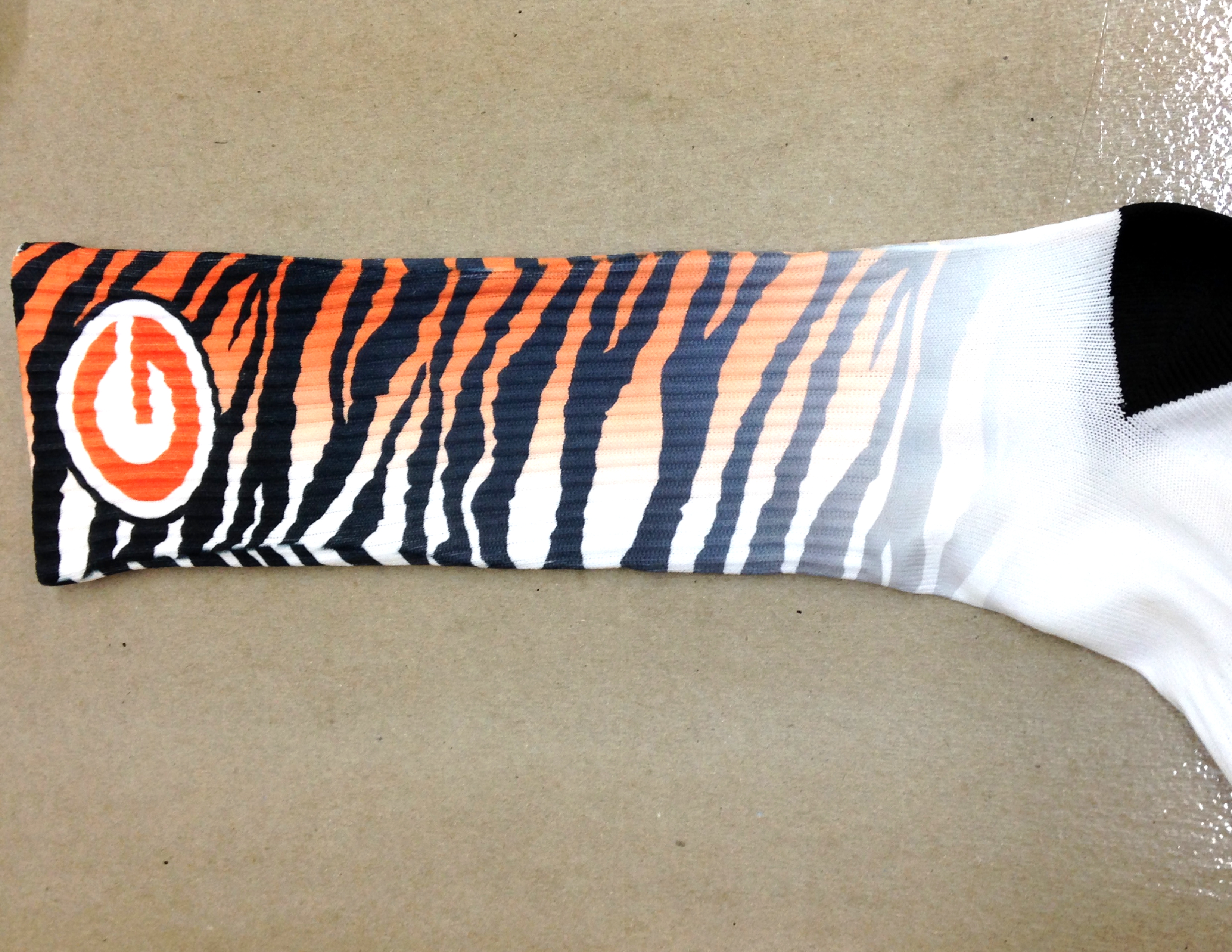 Tiger Pride made with sublimation printing