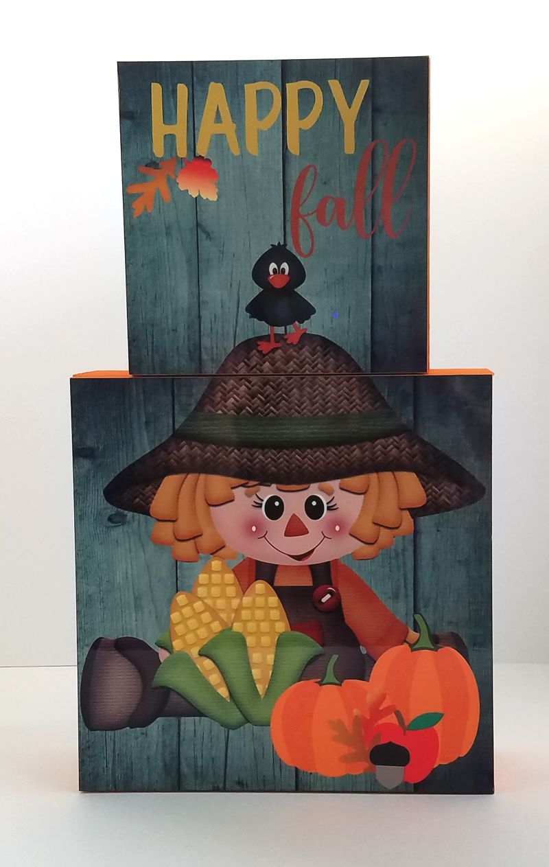 Halloween/Fall shout box(Halloween Contest) made with sublimation printing