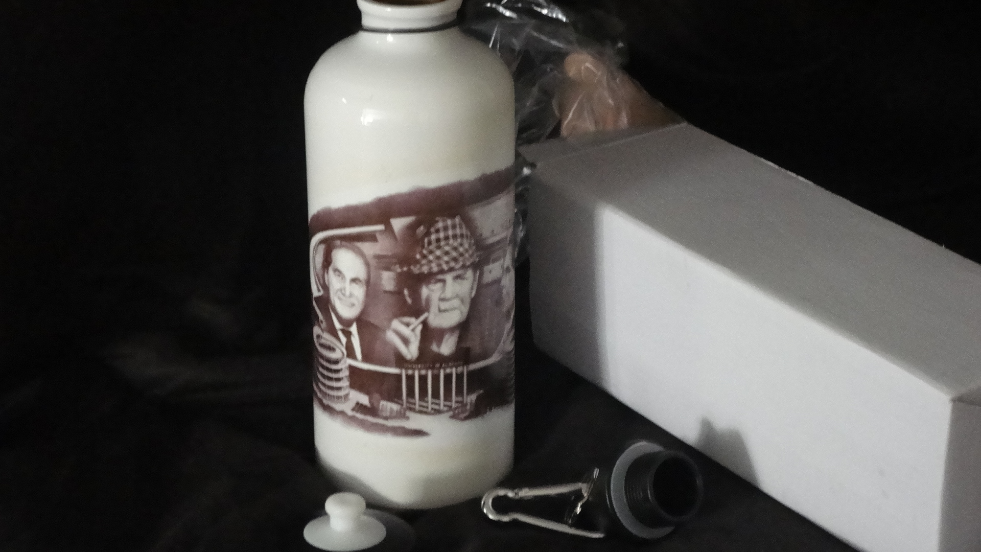 Roll Tide Water Bottle made with sublimation printing