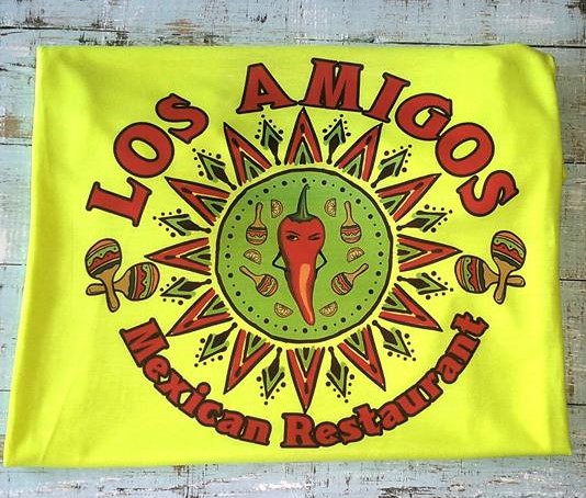 LOS AMIGOS SHIRT made with sublimation printing
