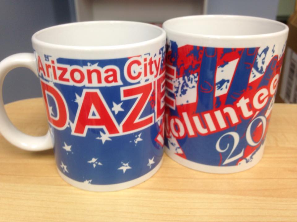 Arizona City Mugs made with sublimation printing
