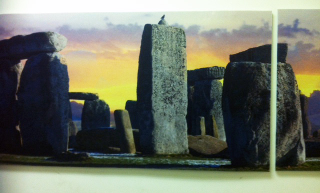 Tec Board Stone Henge made with sublimation printing
