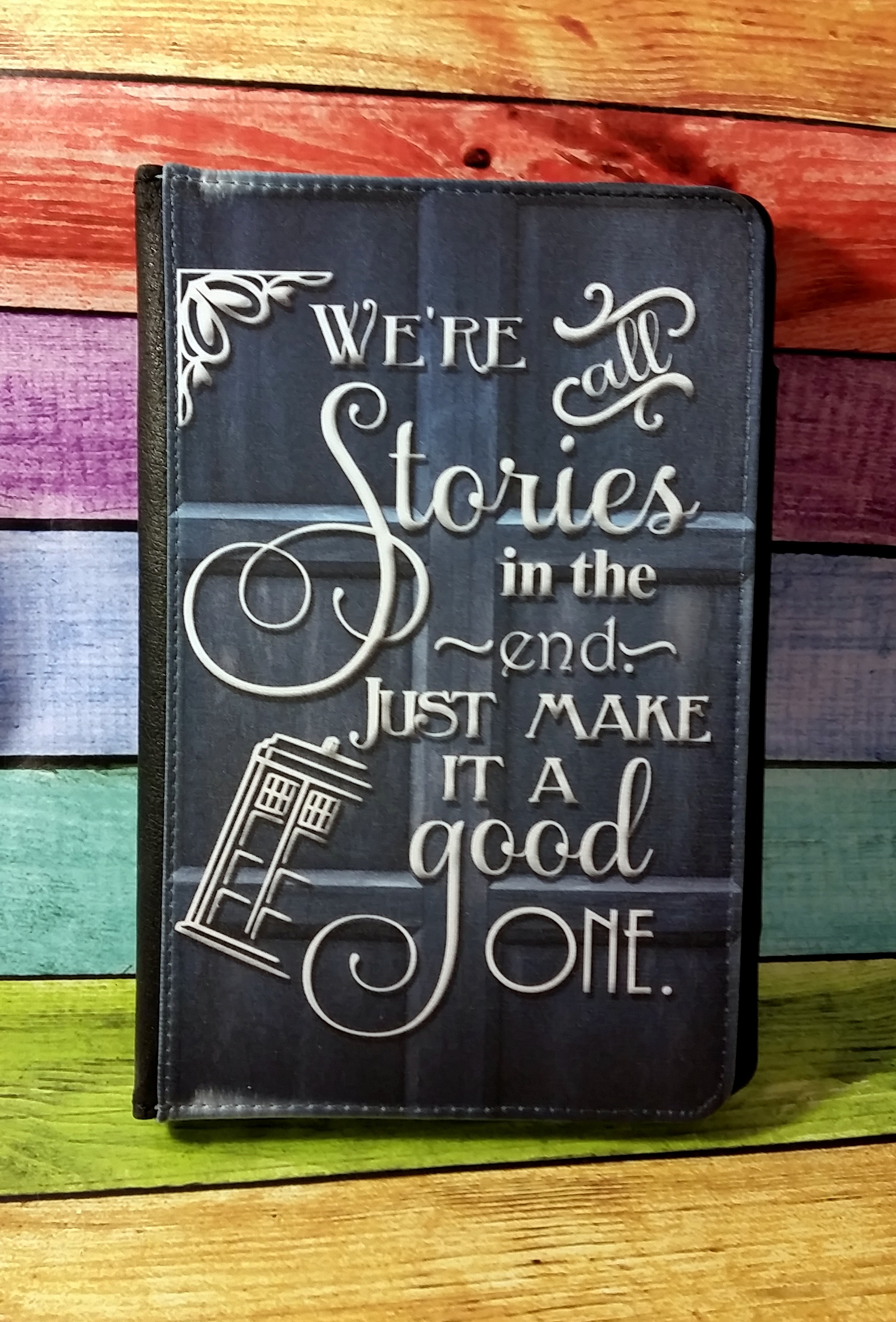Doctor Who Kindle Cover made with sublimation printing