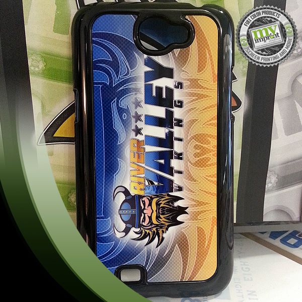 River Valley Galaxy Note case made with sublimation printing