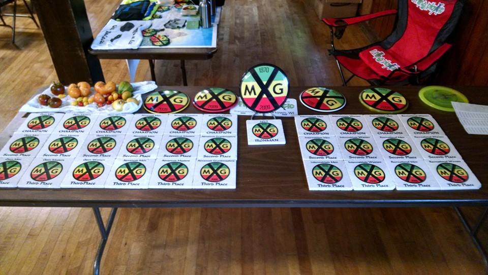 MXG Open Disc Golf Tournament made with sublimation printing