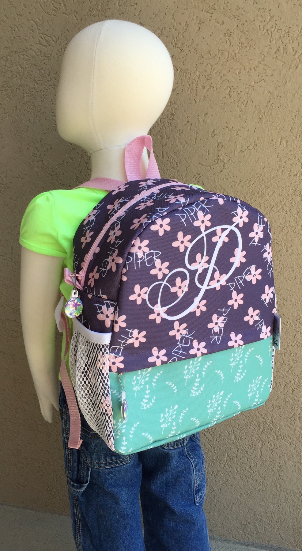 Toddler Backpack made with sublimation printing