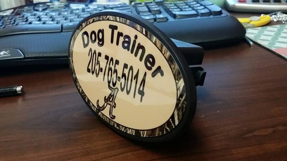 Trailer Hitch Cover made with sublimation printing