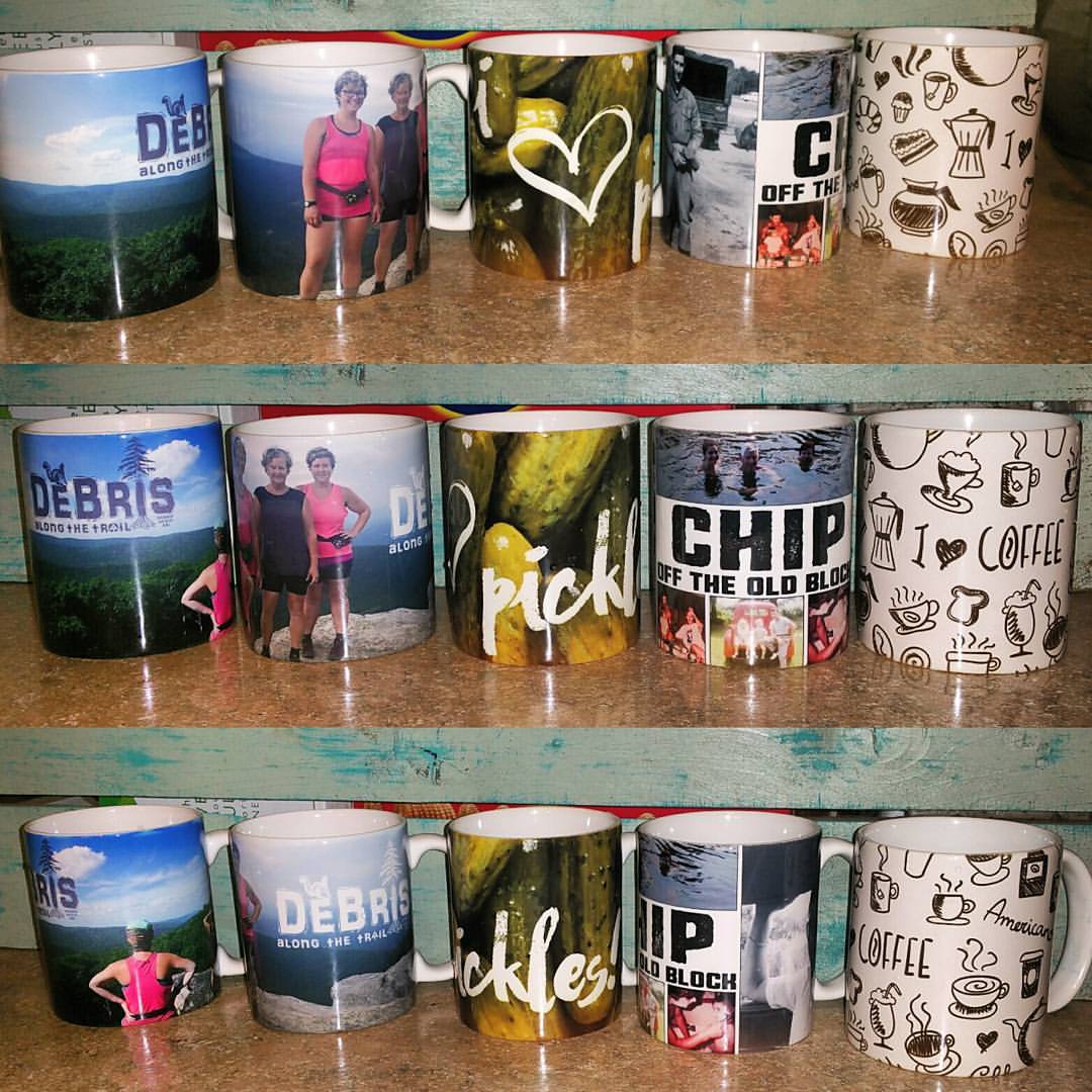 FIRST MUGS EVER made with sublimation printing
