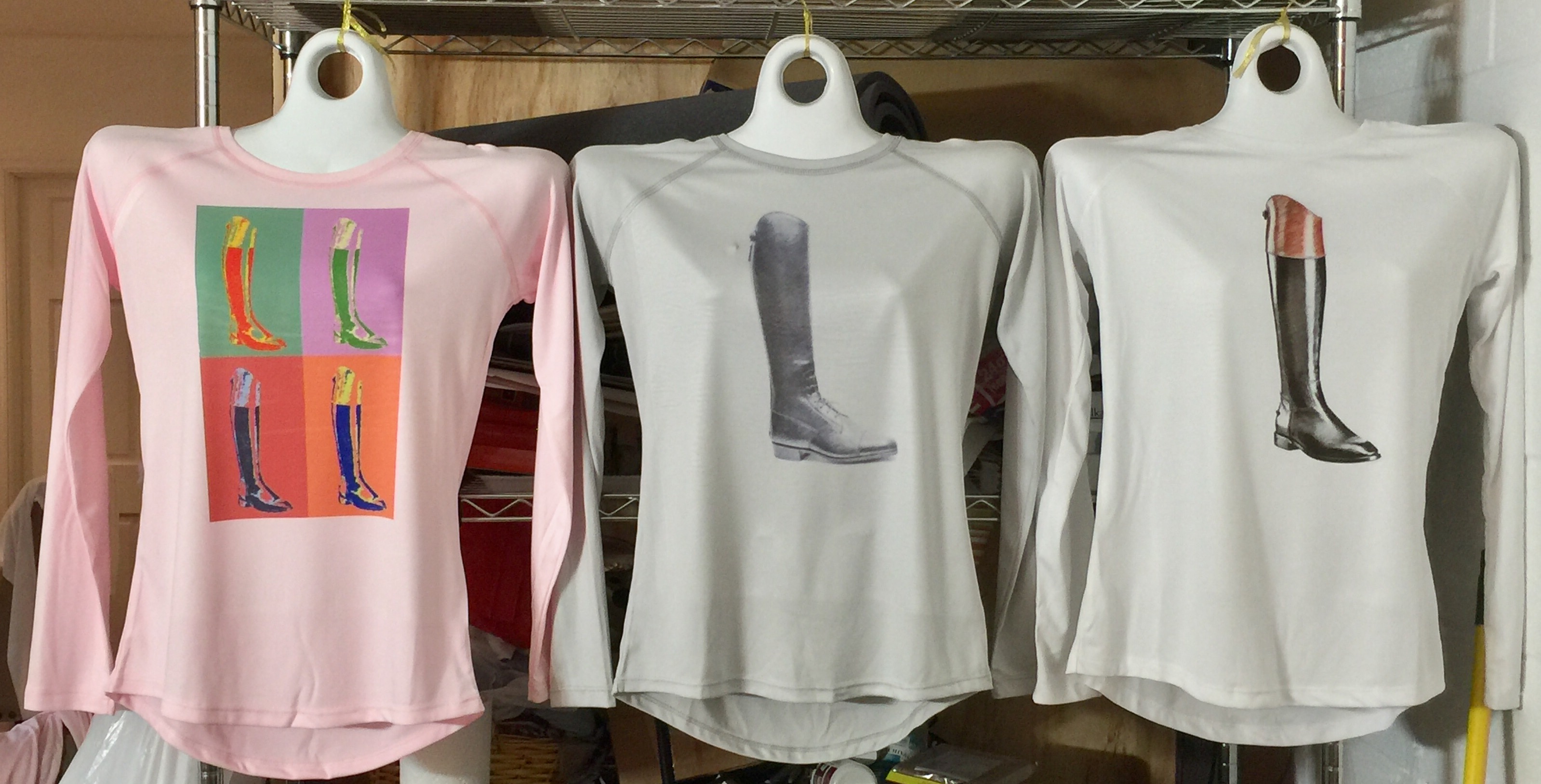 Long Sleeved Tees made with sublimation printing