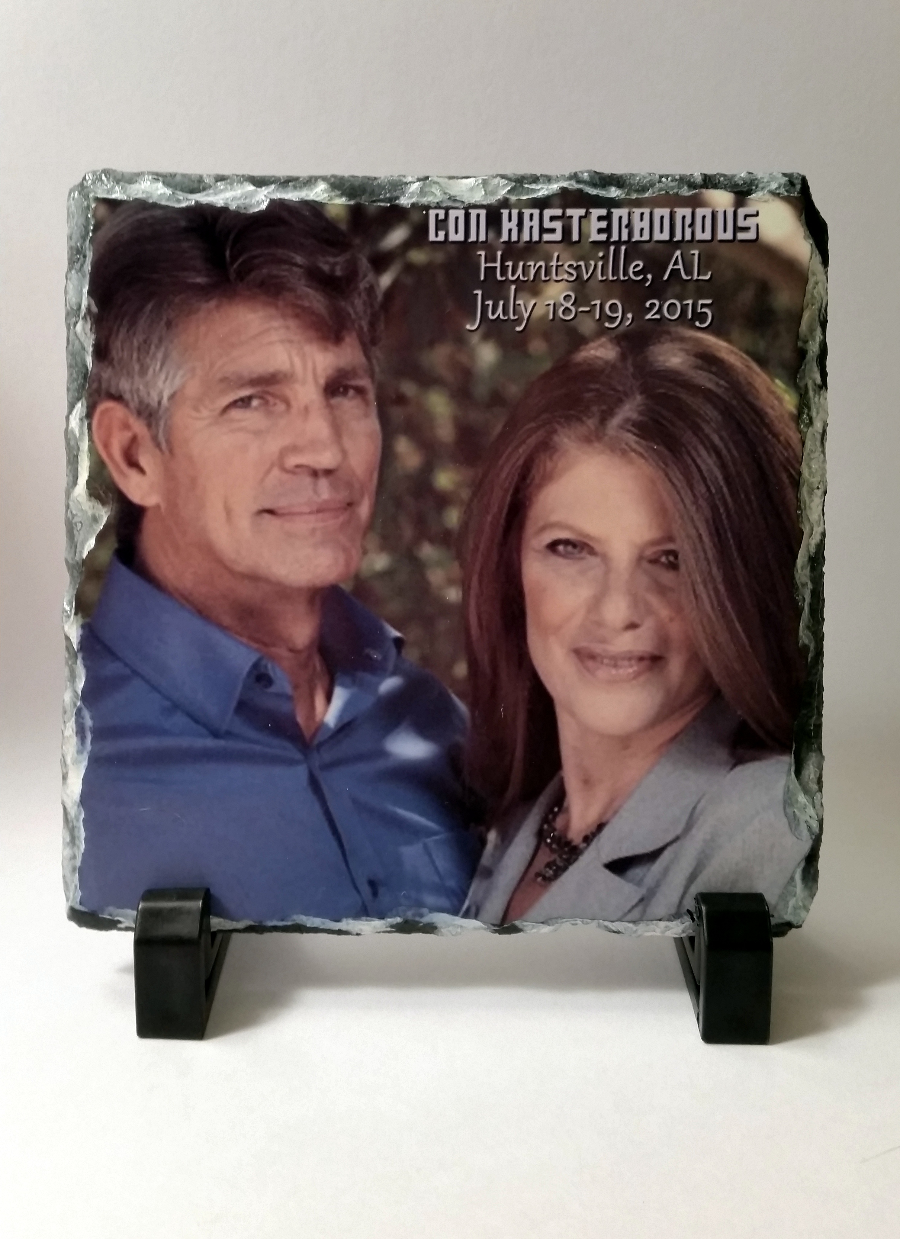 Gift for Eric & Eliza Roberts made with sublimation printing