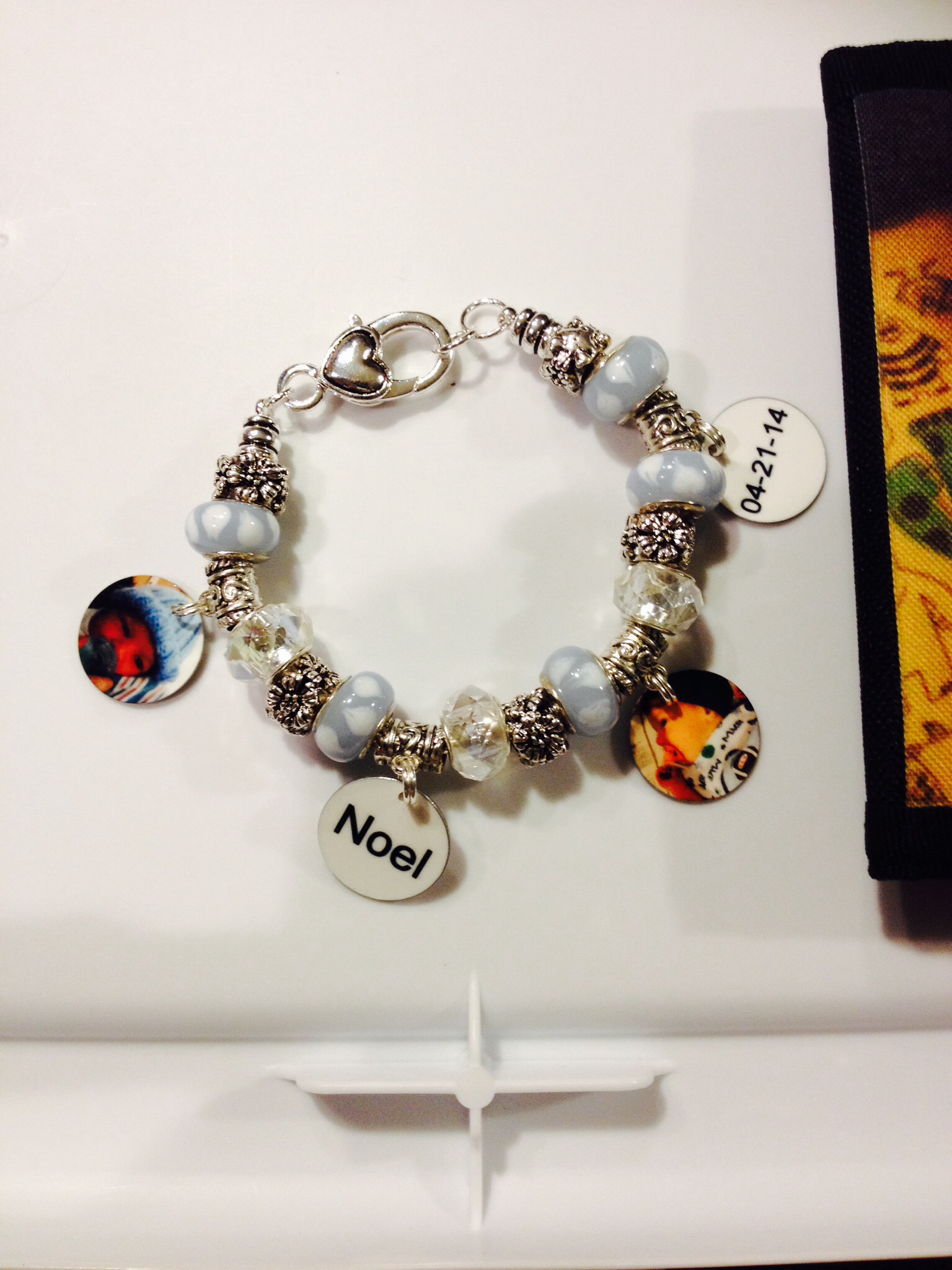 New Mothers Bracelet made with sublimation printing