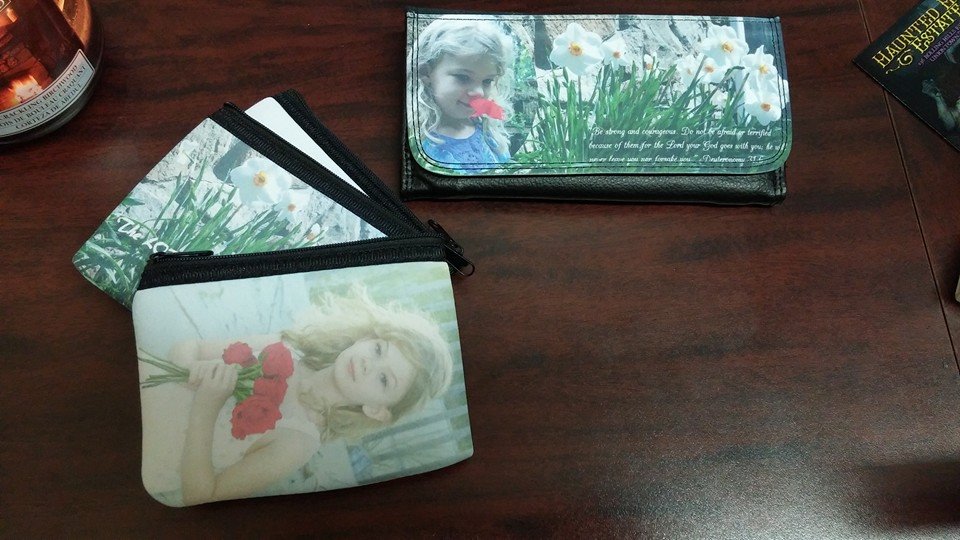 Coin Purse made with sublimation printing