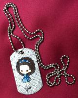 This cute dog tag was made for one of our local Irish Dancing schools.