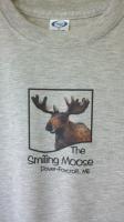 Smiling Moose Logo Original painting by Beth Stephens