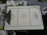 This is a coaches clipboard I put together for a coaching gift, the clipboard is the 9 x 12.5 b