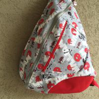 Another sling backpack made using the poly duck fabric.