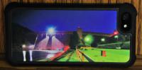 This is a cell phone case we created from a photo I took at night of the Sutton Dam.  I had the