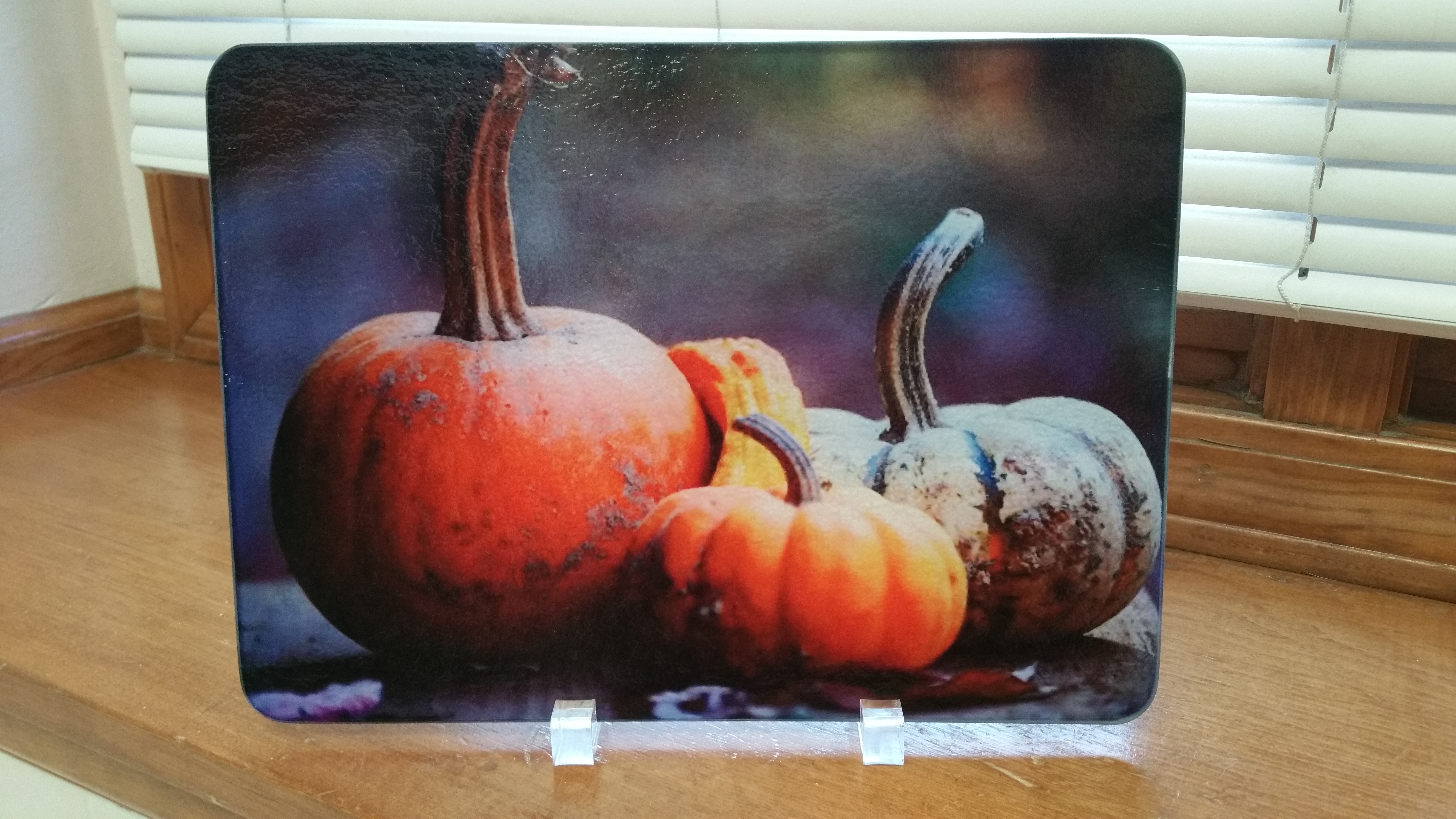 Fall Cutting Boards made with sublimation printing